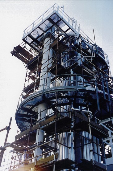 Hijet Liquid Jet Ejector Process Vacuum System Installation at API Oil Refinery, Ancona, Italy