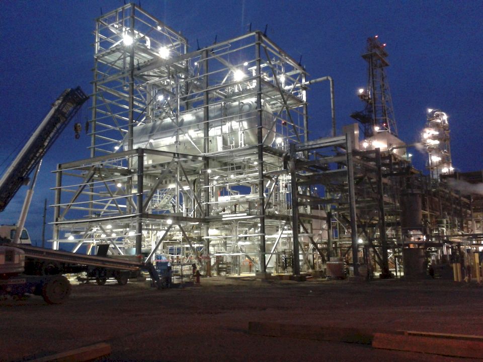 Flare Gas Compression System at Wyoming Sinclair Refinery, USA (locate on map)